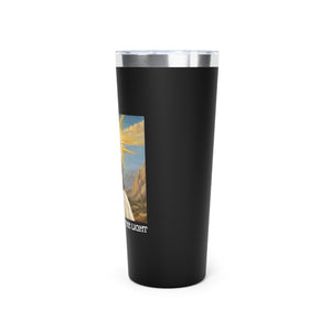 Get Lit and Go Be the Light Copper Vacuum Insulated Tumbler, 22oz