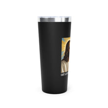 Load image into Gallery viewer, Get Lit and Go Be the Light Copper Vacuum Insulated Tumbler, 22oz
